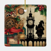 Ornement de Noël Steampunk (Dos)