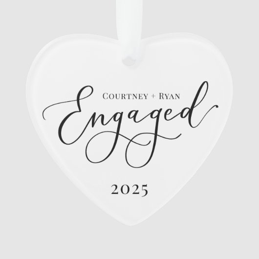 Ornement de Noël sur mesure (devant)