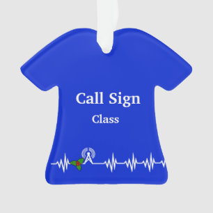 Ornement de Noël T-Shirt Radio Amateur