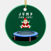Ornement de Noël Trampoline (Devant)