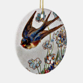 Ornement de Noël Victorian Swallow (Droite)