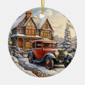 Ornement de Noël vintage (Devant)