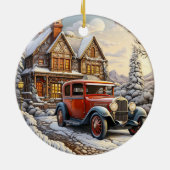 Ornement de Noël vintage (Dos)