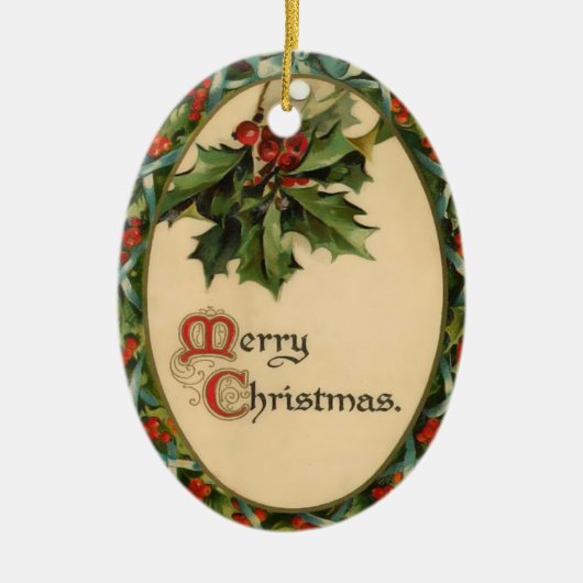 Ornement de Noël vintage (Devant)