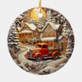 Ornement de Noël vintage (Dos)