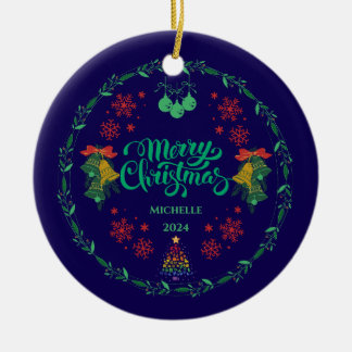 Ornement de Noël Vintage et coloré