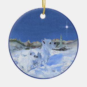 Ornement de Noël Westies