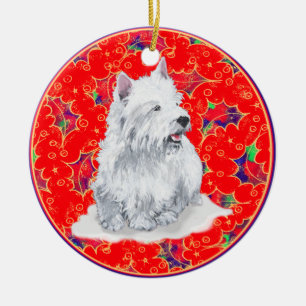 Ornement de Noël Westies