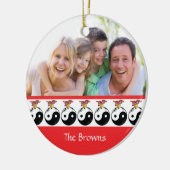 Ornement de Noël Yin & Yang (Gauche)