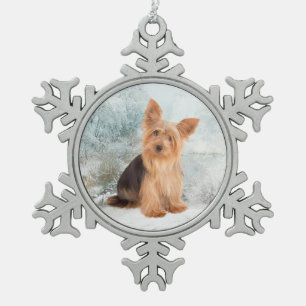 Ornement de Noël Yorkie