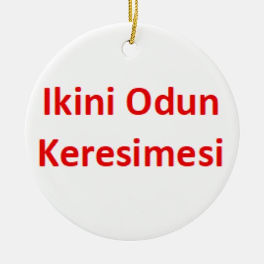 ornement de Noël yoruba (Devant)