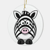 Ornement de Noël Zebra (Gauche)