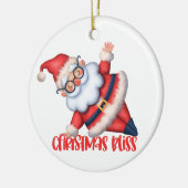 Ornement de Noël zen Santa (Gauche)