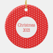 Ornement de Noël zen Santa (Dos)
