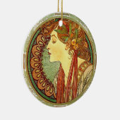 Ornement de Nouveau d'art d'Alphonse Mucha (Droite)