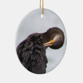 Ornement de oiseau cormoran (Droite)