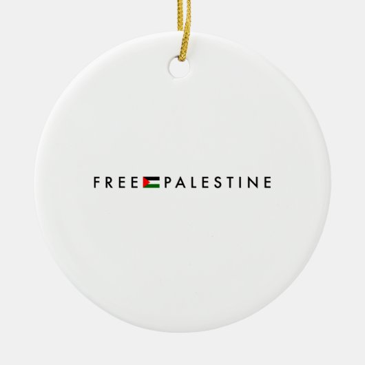 Ornement de Palestine libre (Devant)