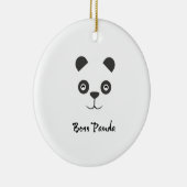 Ornement de panda de patron (Droite)