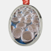 Ornement de paniers de Sc Sweetgrass de Charleston (Gauche)