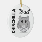 Ornement de papa de chinchilla (Droite)