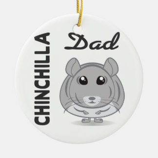 Ornement de papa de chinchilla