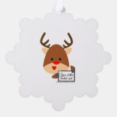 Ornement de papier de vacances (Verso)