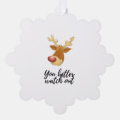 Ornement de papier de vacances (Recto)