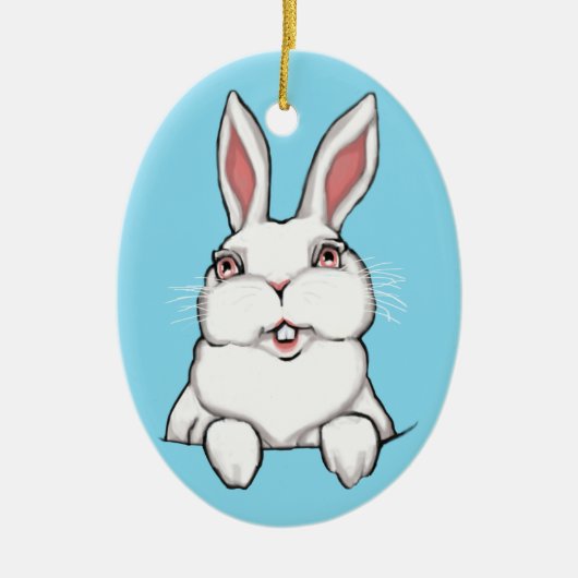Ornement de Pâques Décorations de lapin de Pâques (Devant)