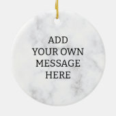 Ornement de Pâques gris rétro (Dos)