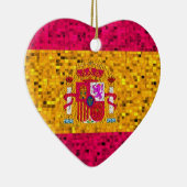 Ornement de parties scintillantes de drapeau de (Droite)