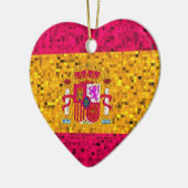 Ornement de parties scintillantes de drapeau de (Gauche)