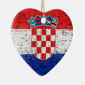 Ornement de parties scintillantes de drapeau de la (Droite)