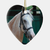 Ornement de Paso Fino de palomino (Droite)