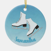 Ornement de patins de glace (Devant)