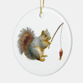 Ornement de pêche d'écureuil (Gauche)