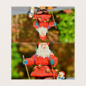 Ornement de Père Noël (Outside Unfolded)