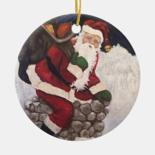 ornement de Père Noël (Devant)