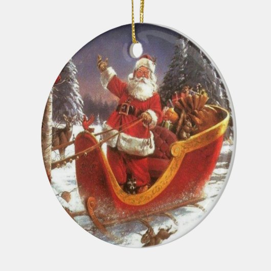 Ornement de Père Noël (Gauche)