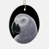 Ornement de perroquet de gris africain (Droite)