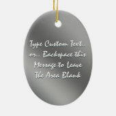 Ornement de perroquet Personnaliser Ornement de gr (Dos)