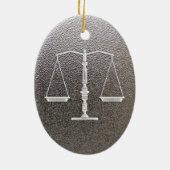 Ornement de Personalizable avec des échelles de (Dos)