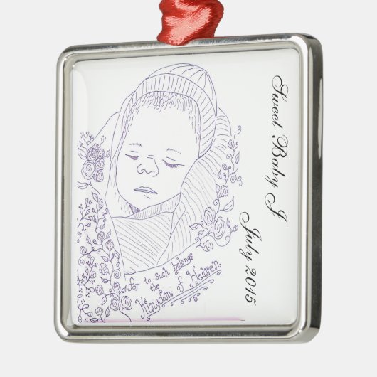 Ornement de perte de grossesse (Gauche)