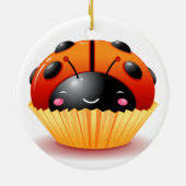 Ornement de petit gâteau de coccinelle (Dos)