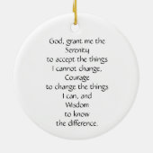 Ornement de phare avec la citation inspirée (Dos)