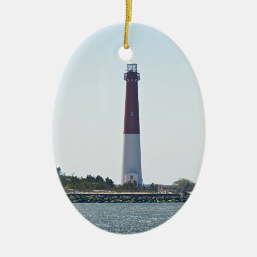 Ornement de phare de Barnegat (vieille prise de (Devant)