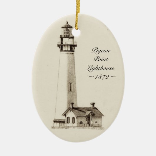 Ornement de phare de point de pigeon (Devant)