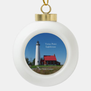 Ornement de phare de point de Tawas