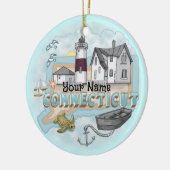 Ornement de phare du Connecticut (Gauche)