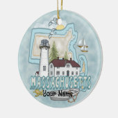 ornement de phare du Massachusetts (Gauche)