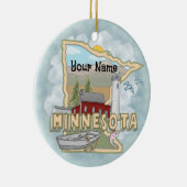 ornement de phare du Minnesota (Droite)